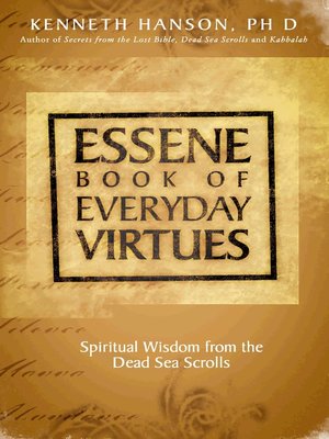 cover image of Essene Book of Everyday Virtues